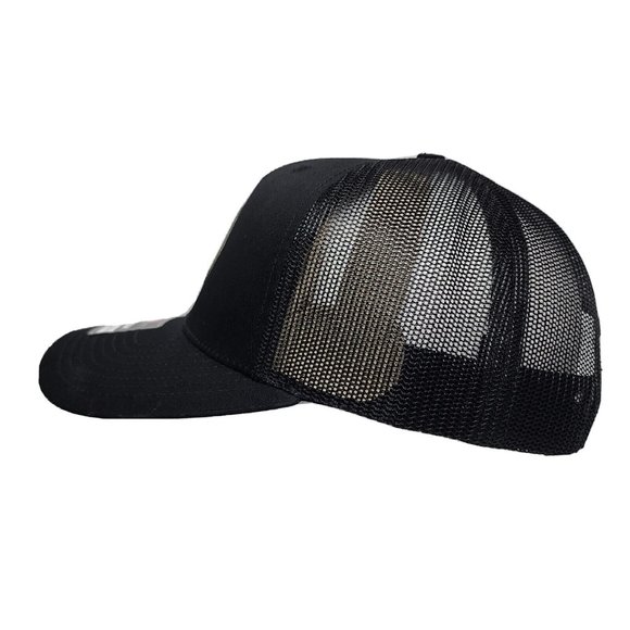 DIXXON MURICA Curved Bill Trucker Snapback Hat Cap Black OS - Picture 6 of 10